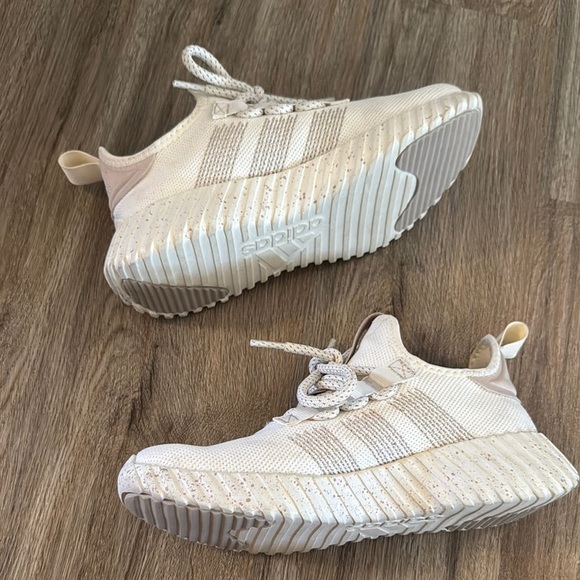 Adidas Cream Kaptir Flow Sneakers - Picture 8 of 9